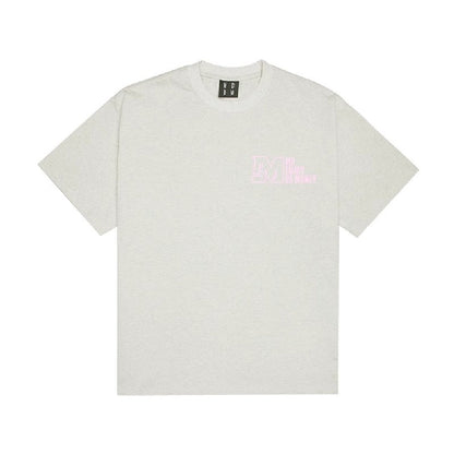 MEDM Embroidered Embossed Logo Tee