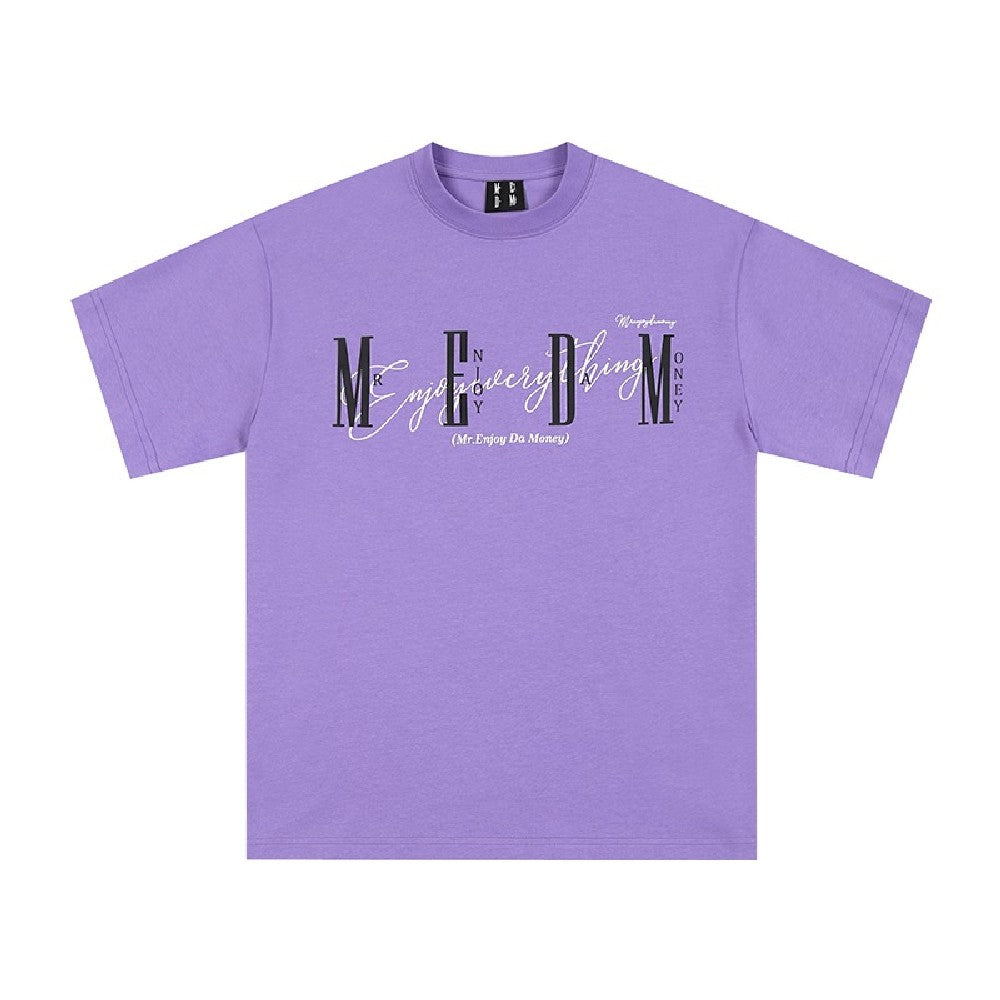 MEDM ベーシックロゴプリントTシャツ