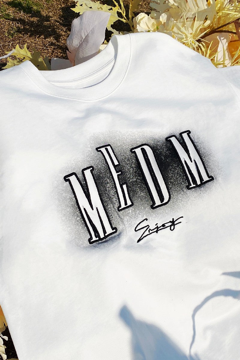 MEDM ネオンライト ロゴ Tシャツ