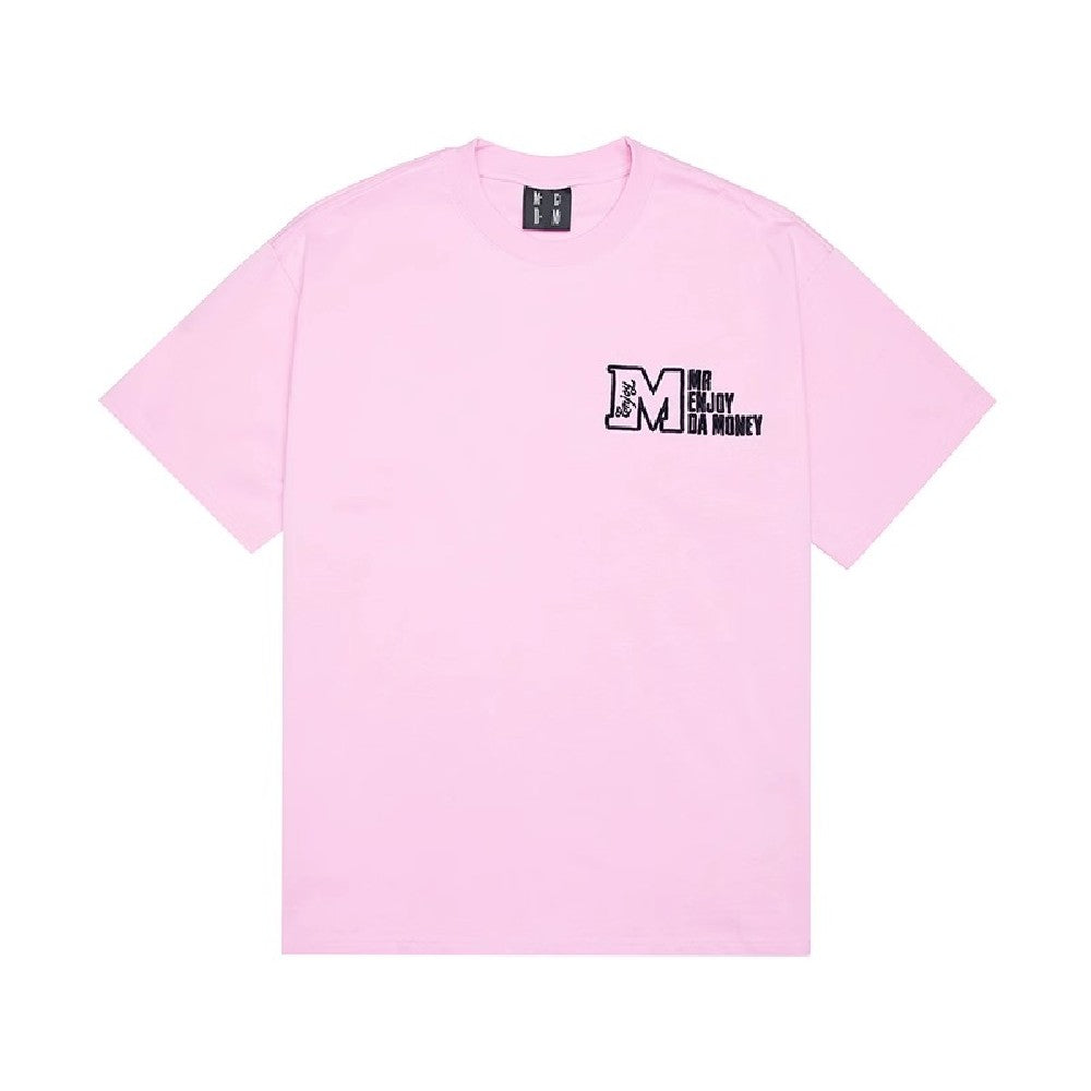 MEDM Embroidered Embossed Logo Tee