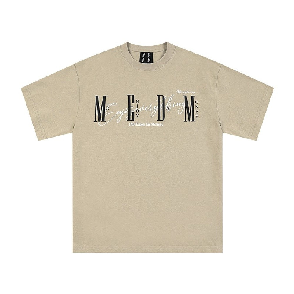 MEDM ベーシックロゴプリントTシャツ