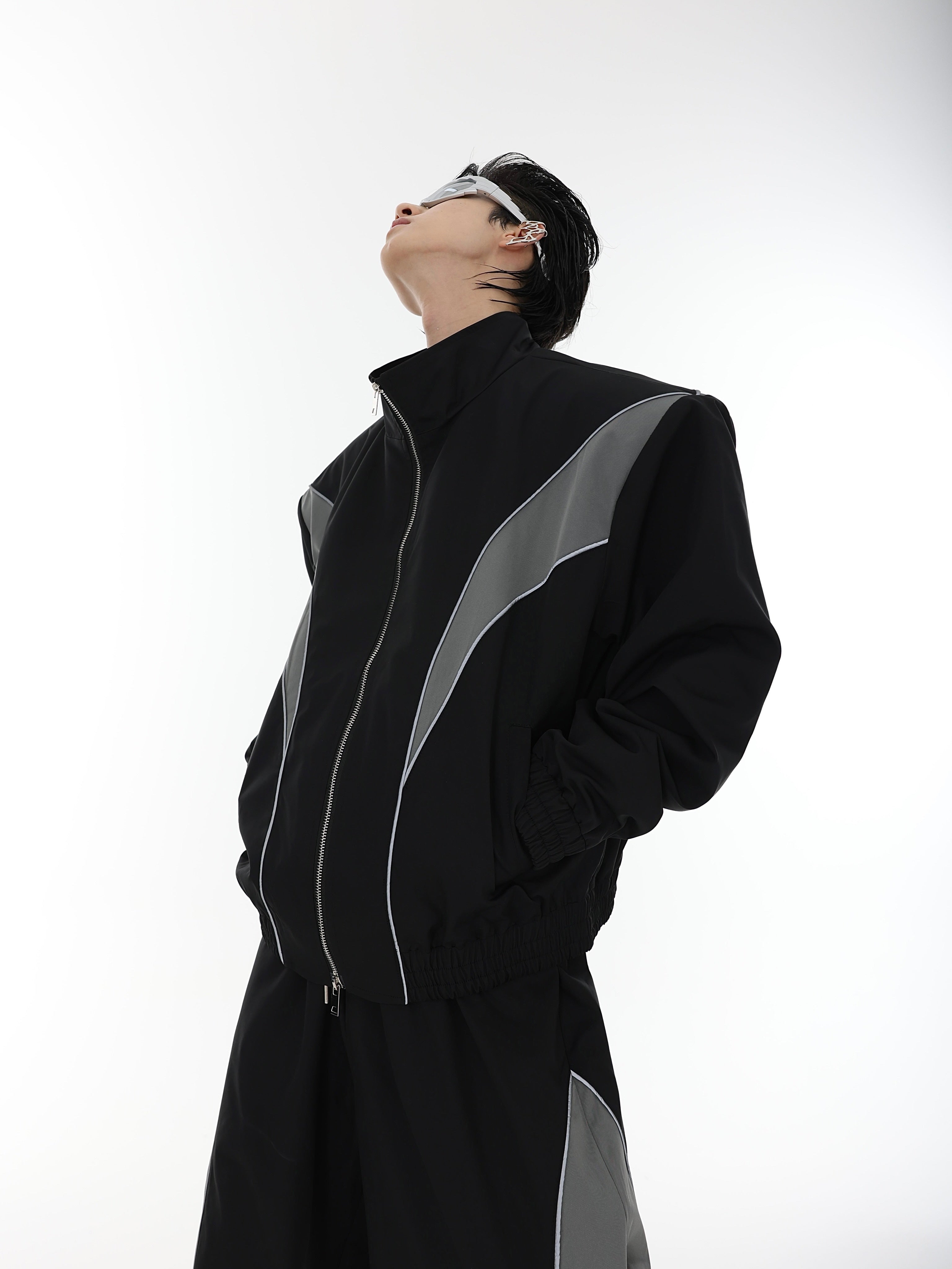 ArguE CulturE Reflective Stitching Jacket Sports Suit