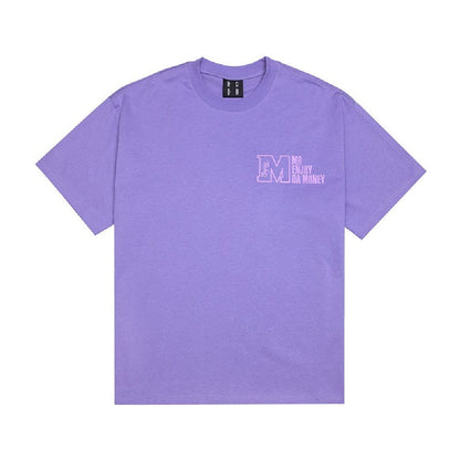 MEDM Embroidered Embossed Logo Tee