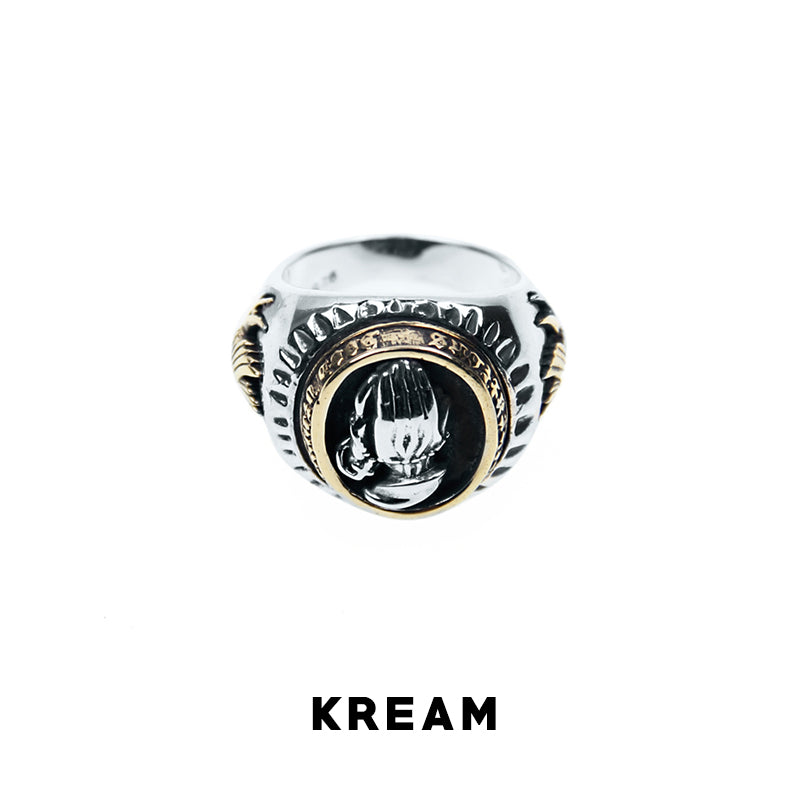 KREAM Praying hand s925 silver ring