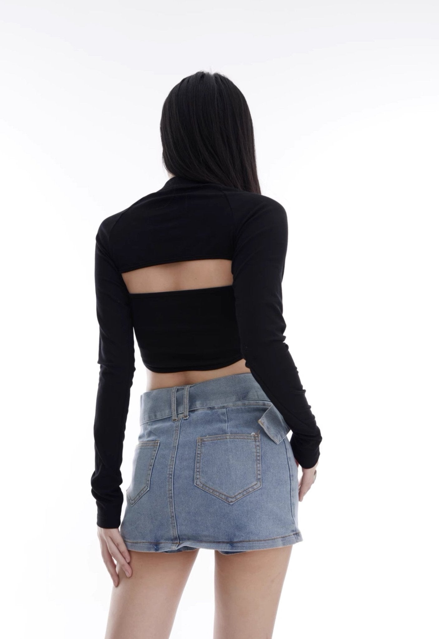 Airplane Buckle Hollow Long Sleeve Tee - COPPING THREADS - CT Select