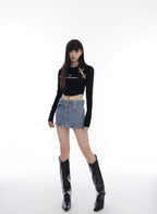 Airplane Buckle Hollow Long Sleeve Tee - COPPING THREADS - CT Select