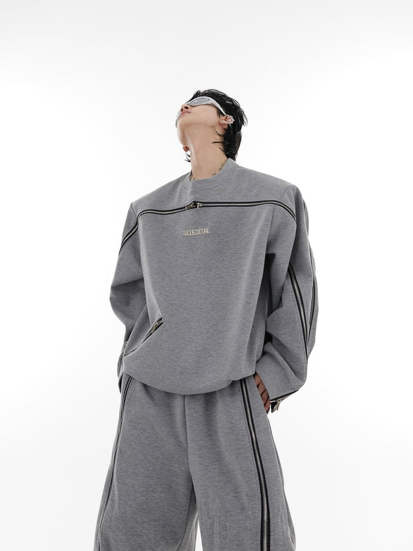 ArguE CulturE Deconstructed All - over Zipped Tracksuit - COPPING THREADS - ArguE CulturE