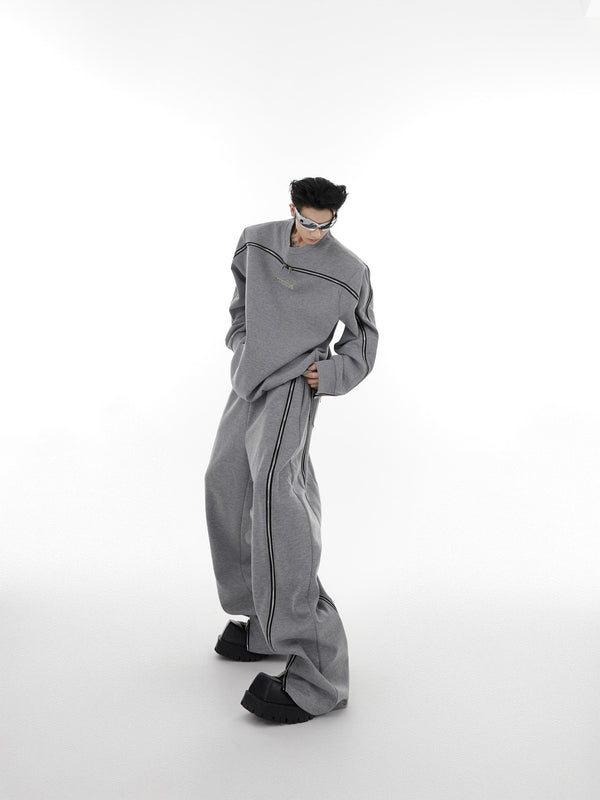 ArguE CulturE Deconstructed All - over Zipped Tracksuit - COPPING THREADS - ArguE CulturE