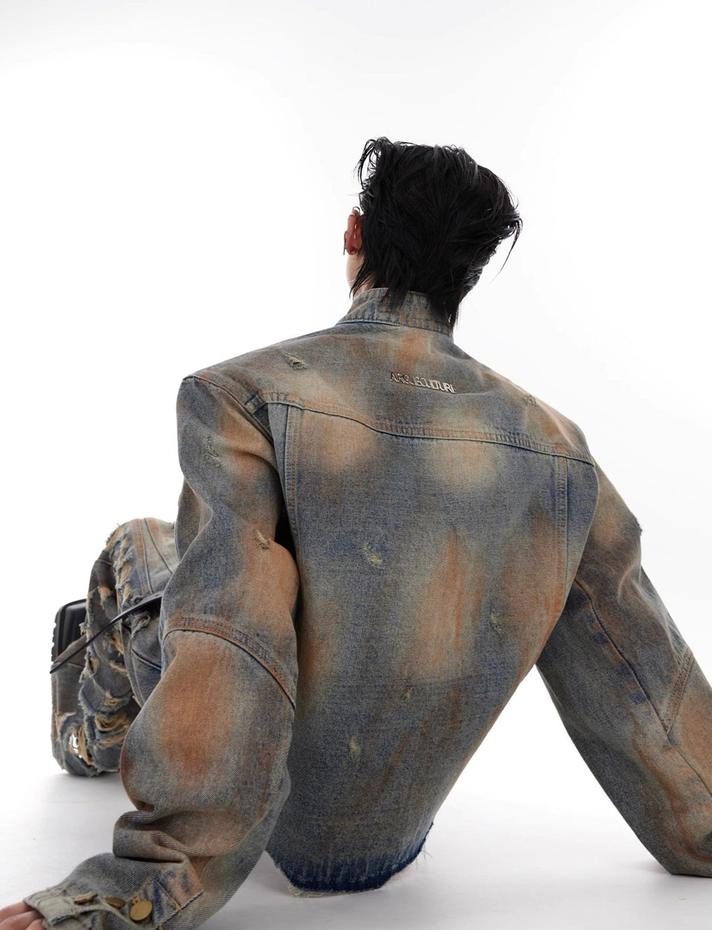 ArguE CulturE Distressed Denim Jacket Ripped Denim - COPPING THREADS - ArguE CulturE