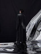 ArguE CulturE Distressed Washed Silhouette Long - style Denim Jacket - COPPING THREADS - ArguE CulturE