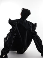 ArguE CulturE Horn - shaped Leather Jacket - COPPING THREADS - ArguE CulturE