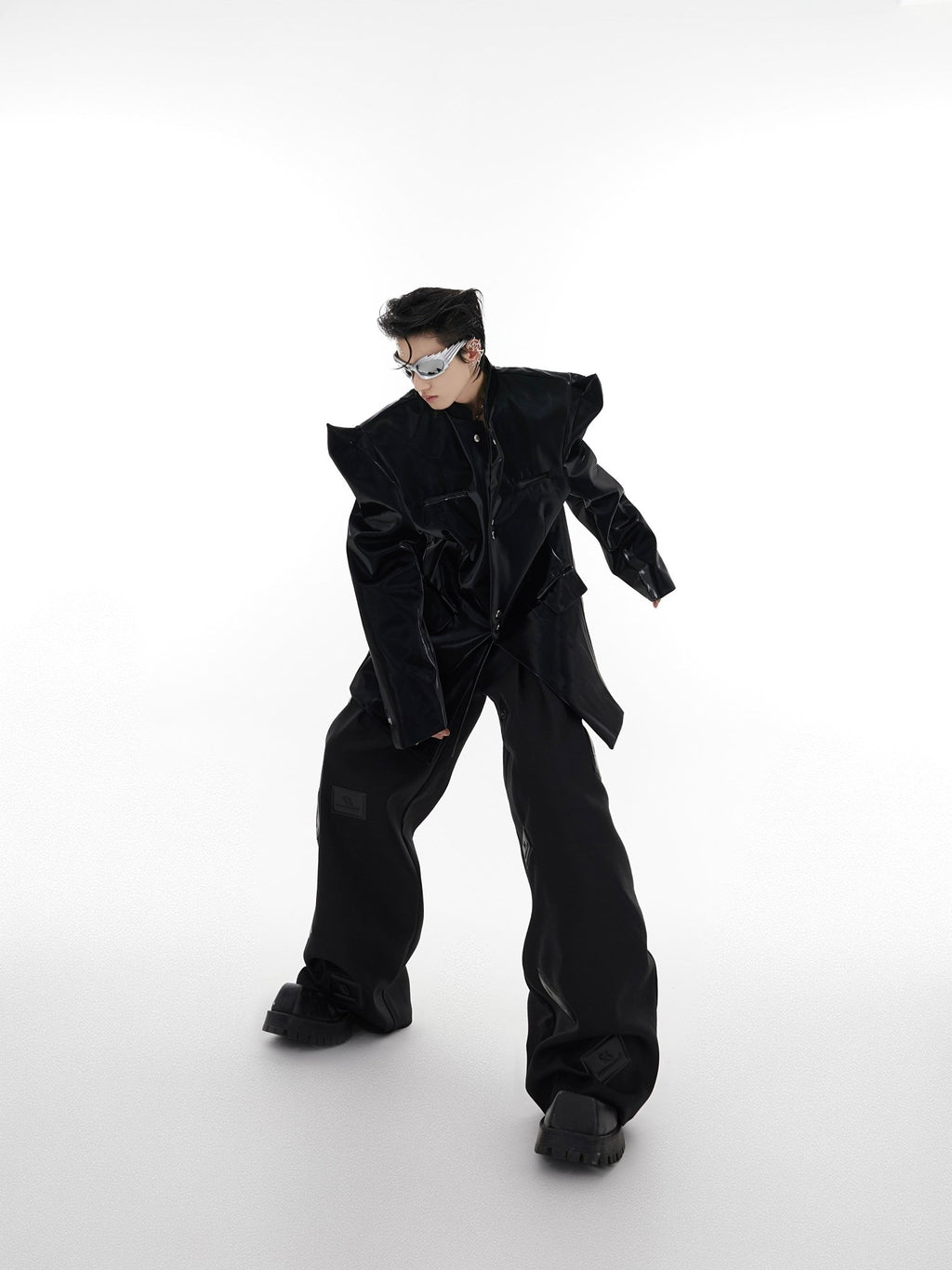 ArguE CulturE Horn - shaped Leather Jacket - COPPING THREADS - ArguE CulturE