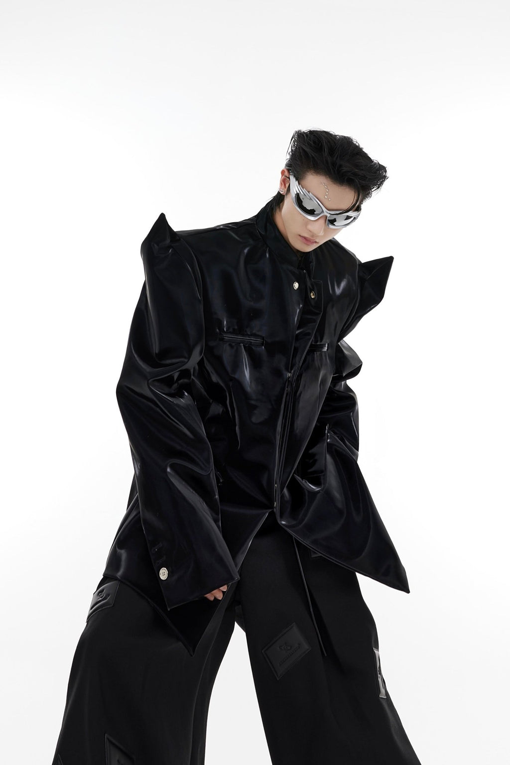 ArguE CulturE Horn - shaped Leather Jacket - COPPING THREADS - ArguE CulturE