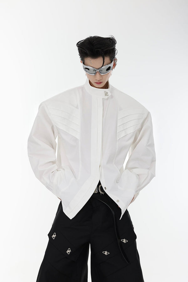 ArguE CulturE Loose Shoulder Pad Shirt - COPPING THREADS - ArguE CulturE