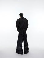 ArguE CulturE Matte Silhouette Padded Shoulder Blazer - COPPING THREADS - ArguE CulturE