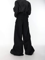 ArguE CulturE Metal Embellished Wide - leg Pants - COPPING THREADS - ArguE CulturE