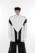 ArguE CulturE Paneled Color - block Shirt - COPPING THREADS - ArguE CulturE