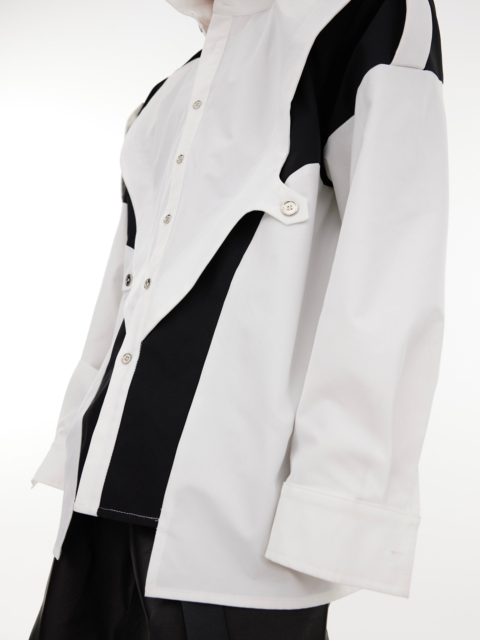 ArguE CulturE Paneled Color - block Shirt - COPPING THREADS - ArguE CulturE