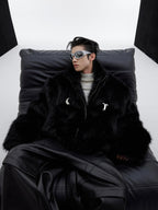 ArguE CulturE Plush Thickened Metal Logo Jacket - COPPING THREADS - ArguE CulturE