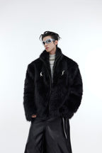 ArguE CulturE Plush Thickened Metal Logo Jacket - COPPING THREADS - ArguE CulturE