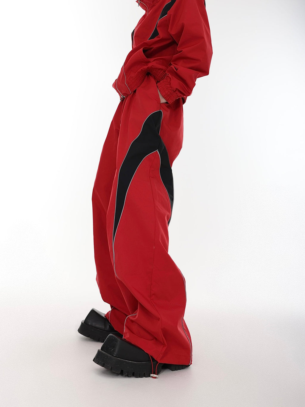 ArguE CulturE Reflective Stitching Jacket Sports Suit - COPPING THREADS - ArguE CulturE