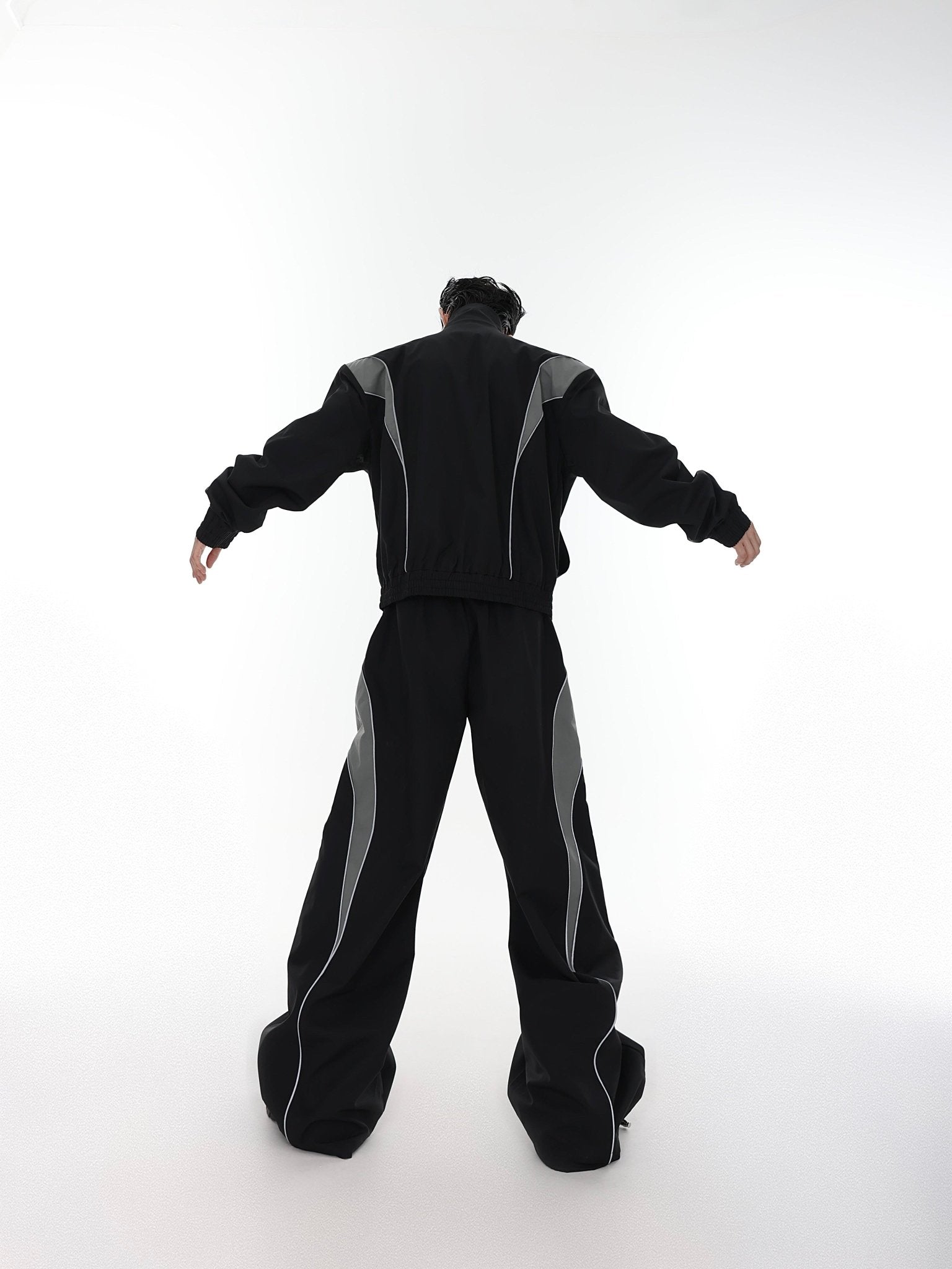 ArguE CulturE Reflective Stitching Jacket Sports Suit - COPPING THREADS - ArguE CulturE