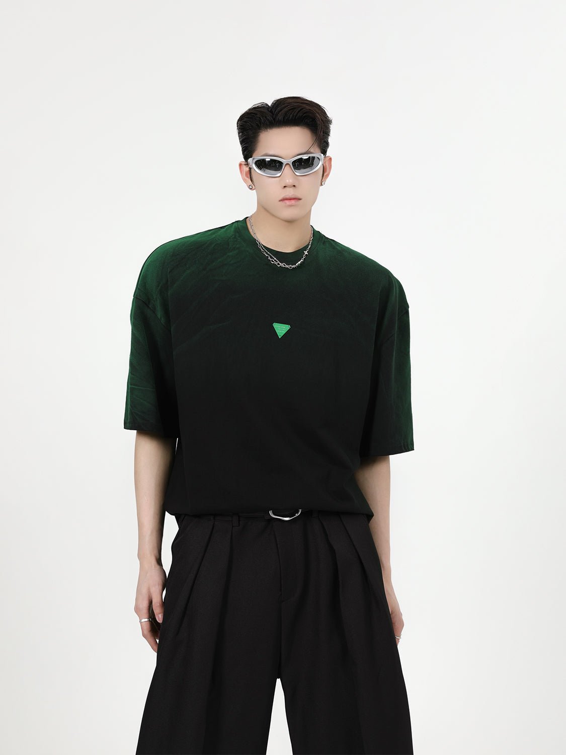 ArguE CulturE Simple Contrast Color Long Sleeve Tee - COPPING THREADS - ArguE CulturE