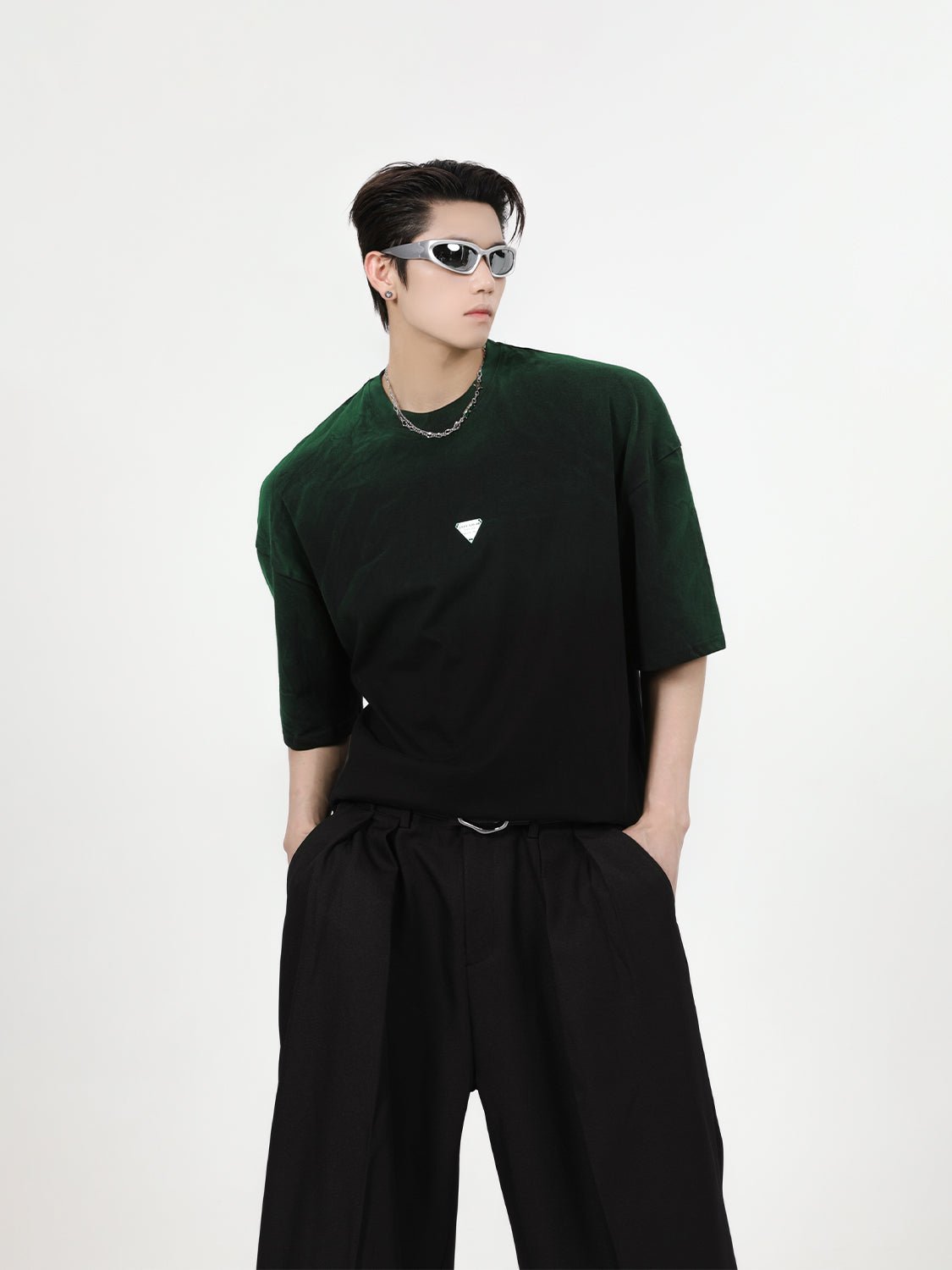 ArguE CulturE Simple Contrast Color Long Sleeve Tee - COPPING THREADS - ArguE CulturE Hauptbild