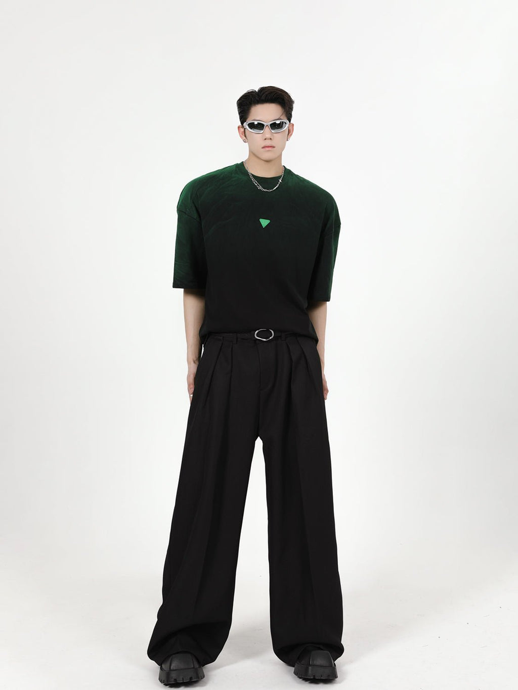 ArguE CulturE Simple Contrast Color Long Sleeve Tee - COPPING THREADS - ArguE CulturE