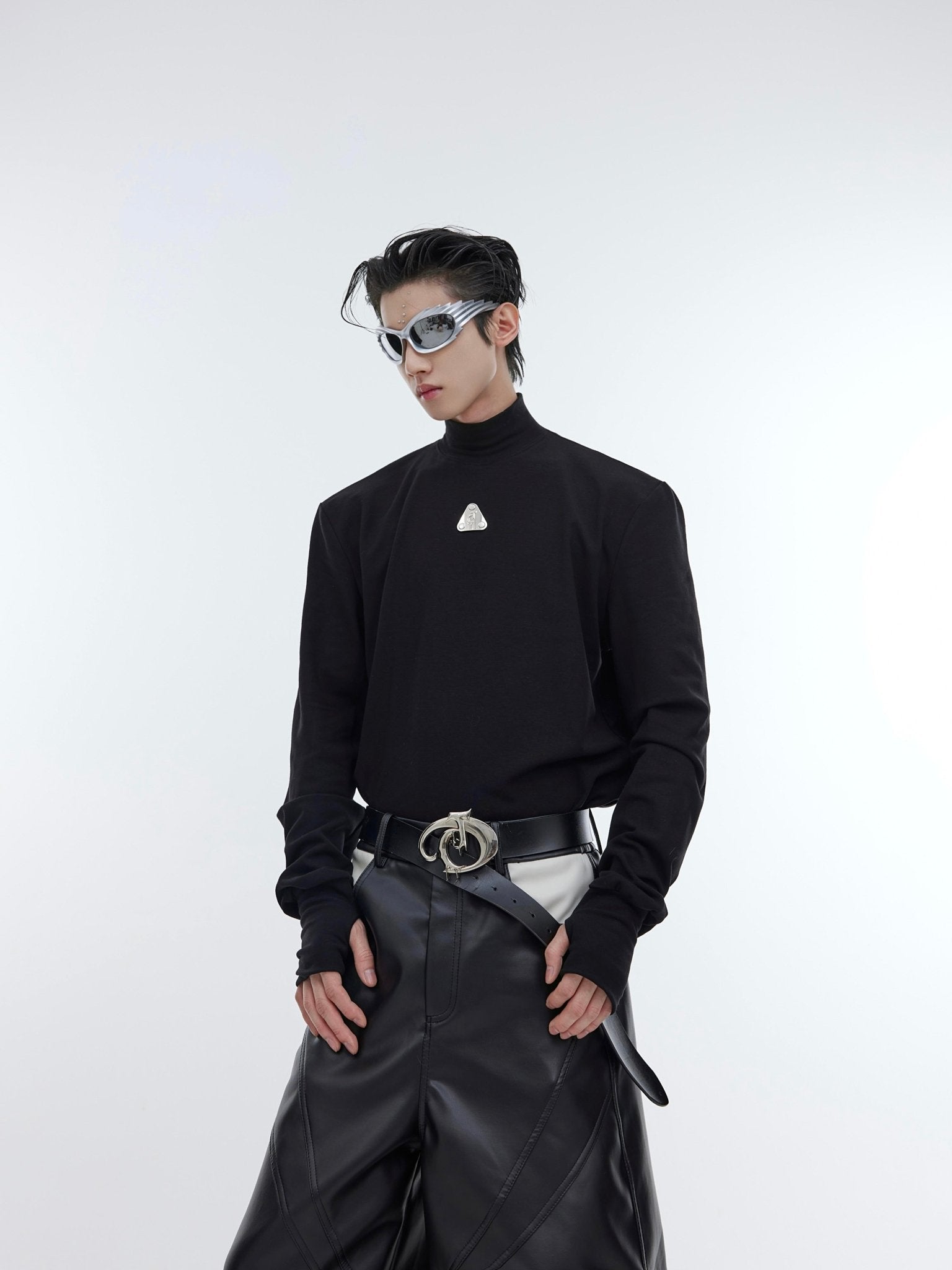 ArguE CulturE Stand Collar Metal Logo Shirt - COPPING THREADS - ArguE CulturE Hauptbild