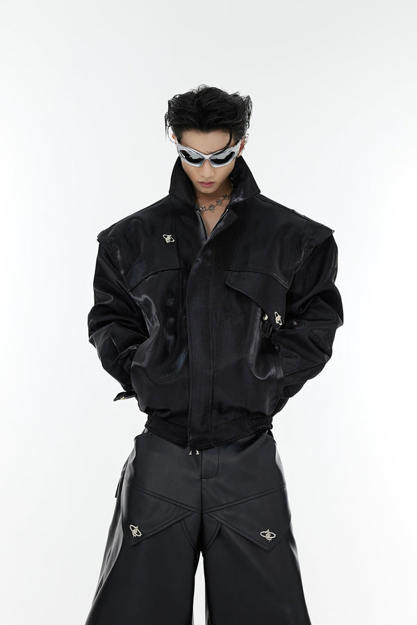 ArguE CulturE Streamer Shoulder Pad Jacket - COPPING THREADS - ArguE CulturE