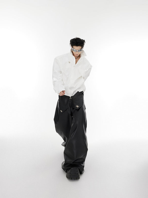 ArguE CulturE Streamer Shoulder Pad Jacket - COPPING THREADS - ArguE CulturE