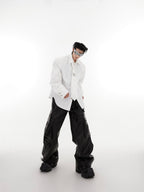 ArguE CulturE Tie Panel Shirt - COPPING THREADS - ArguE CulturE