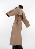 ArguE CulturE Turtleneck Shoulder Pad Coat - COPPING THREADS - ArguE CulturE