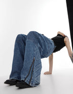 ArguE CulturE Washed Crinkled Denim - COPPING THREADS - ArguE CulturE