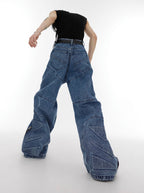 ArguE CulturE Washed Crinkled Denim - COPPING THREADS - ArguE CulturE