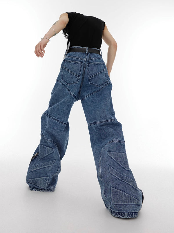 ArguE CulturE Washed Crinkled Denim - COPPING THREADS - ArguE CulturE
