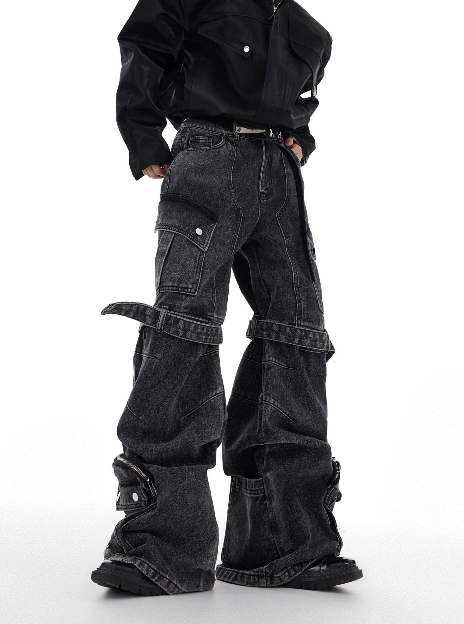 ArguE CulturE Washed Multi Pocket Denim - COPPING THREADS - ArguE CulturE Hauptbild