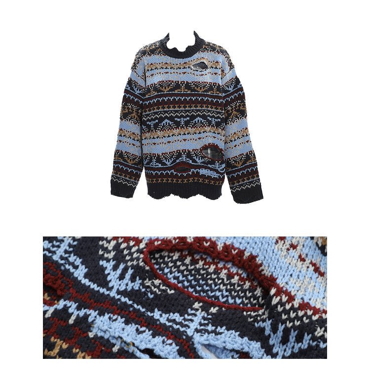 Autumn Knitted Versatile Sweater - COPPING THREADS - CT Select