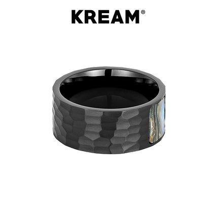 KREAM Black Abalone Shell Ring