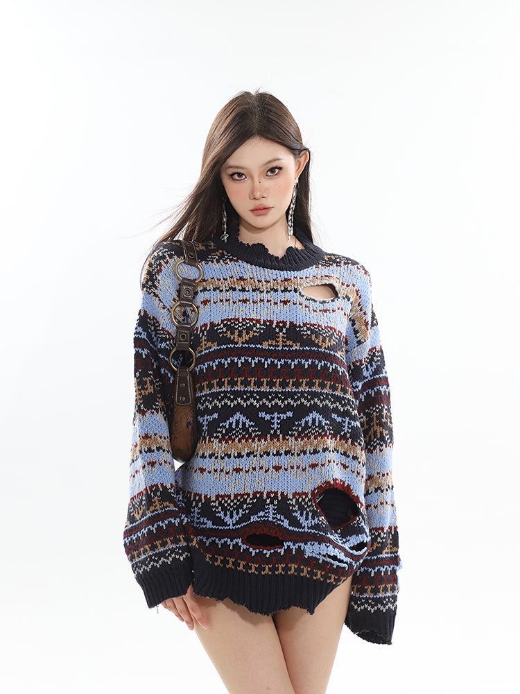 Autumn Knitted Versatile Sweater