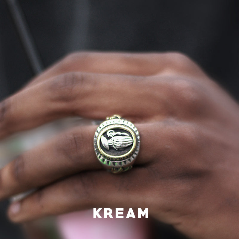 KREAM Praying hand s925 silver ring