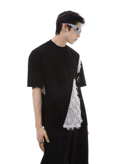 Irregular Patchwork Tee