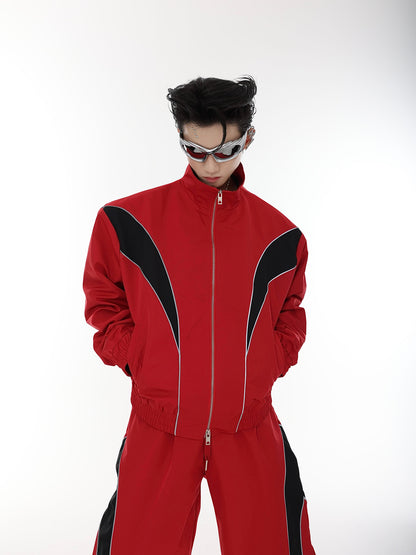 ArguE CulturE Reflective Stitching Jacket Sports Suit