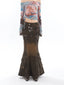 Denim Detachable Fishtail Skirt - COPPING THREADS - CT Select