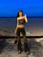 Denim Detachable Fishtail Skirt - COPPING THREADS - CT Select