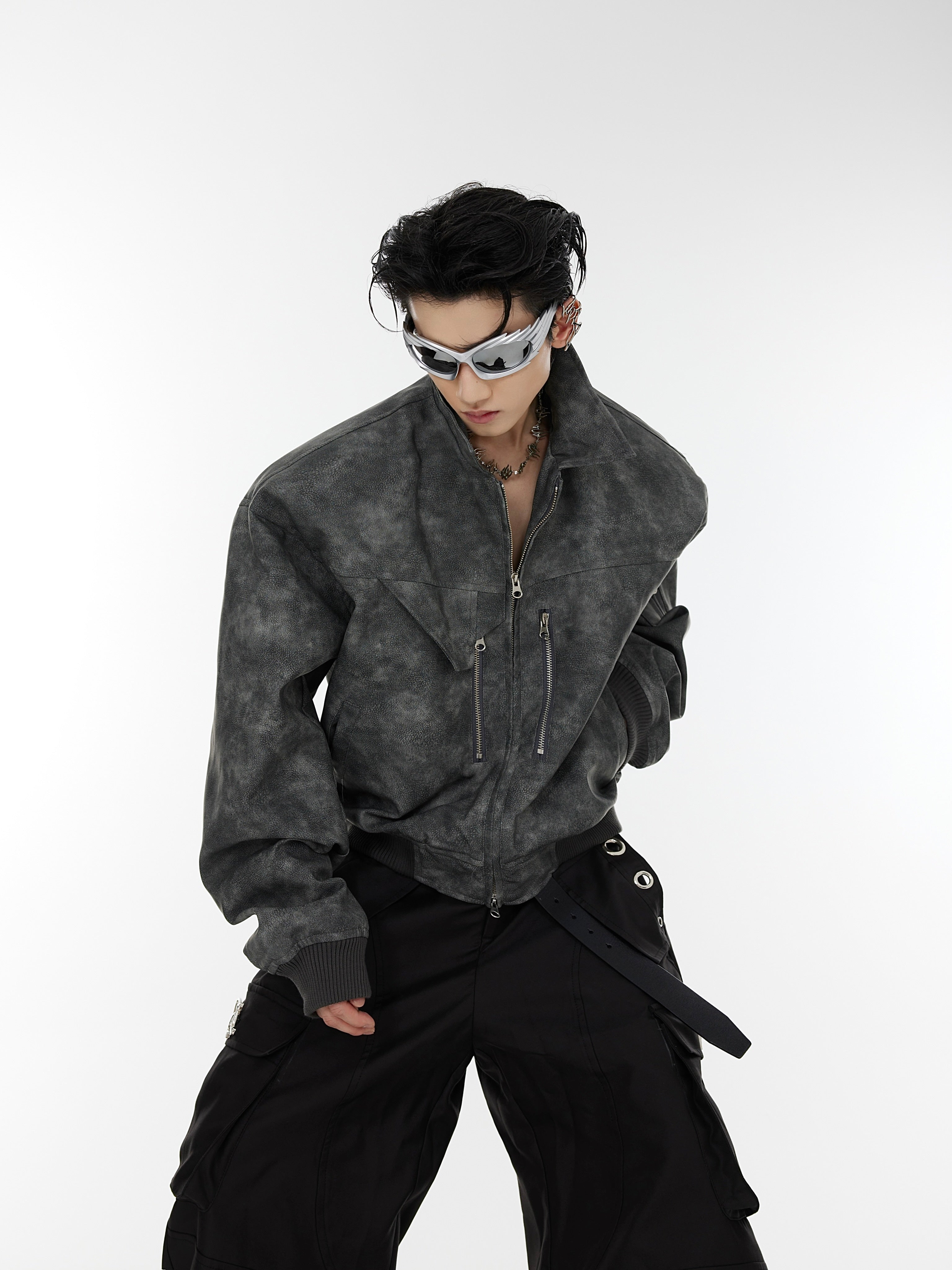 ArguE CulturE Gradient Shoulder Pad Jacket