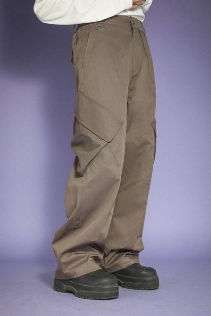 TRECLUB Multi-Pockets Cargo Pants