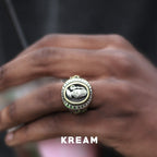 KREAM Praying hand s925 silver ring - COPPING THREADS - KREAM