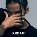 KREAM S925 Sterling Silver Shell Ring Cross Ring - COPPING THREADS - KREAM